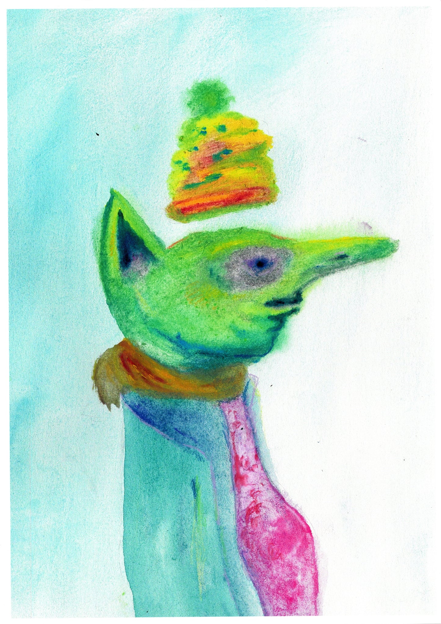 "SHE TOOK EVERYTHING BUT MY DIGNITY." PRINT