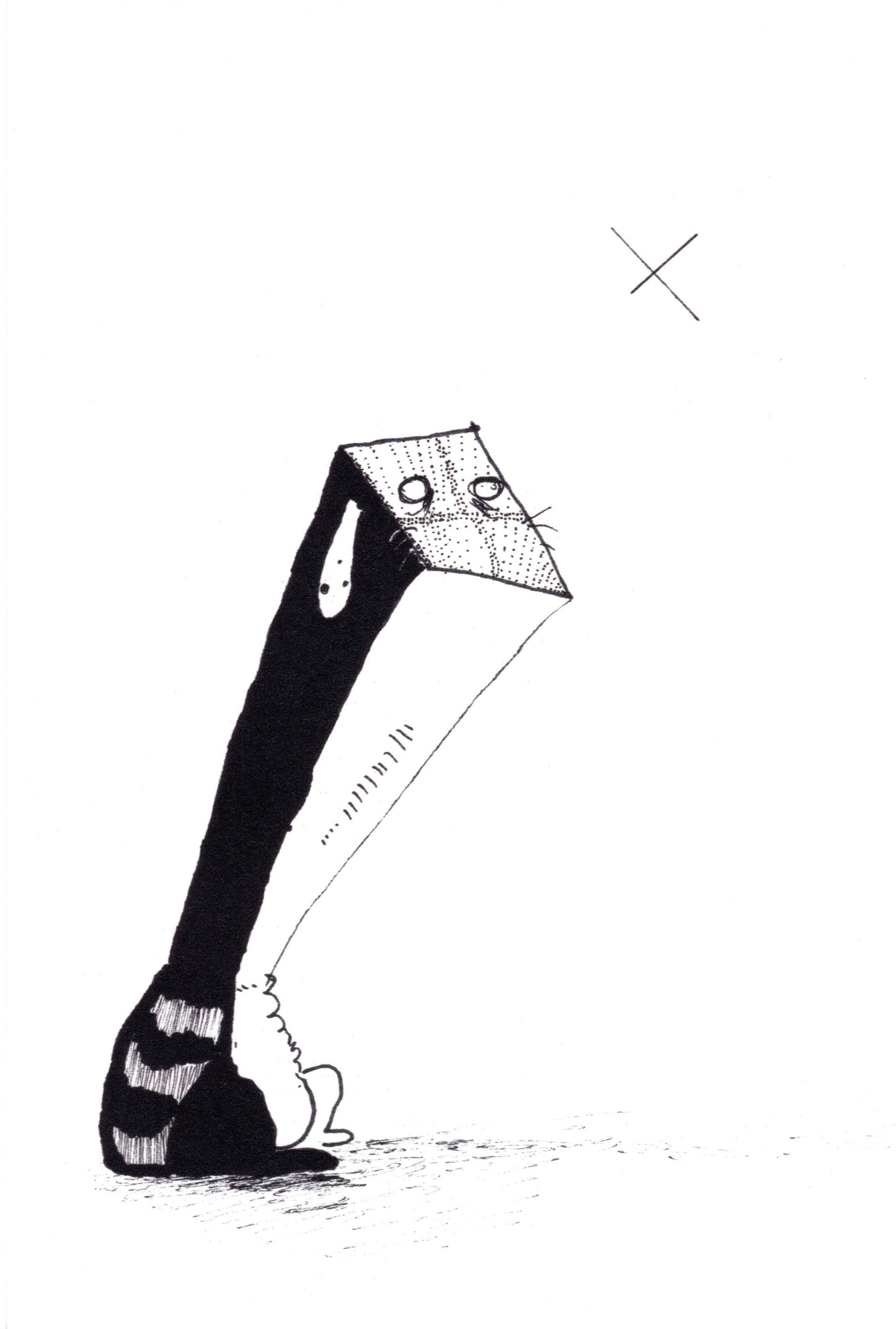 "STARING AT THE MOON (AND HOPING YOU ARE TOO)" PRINT