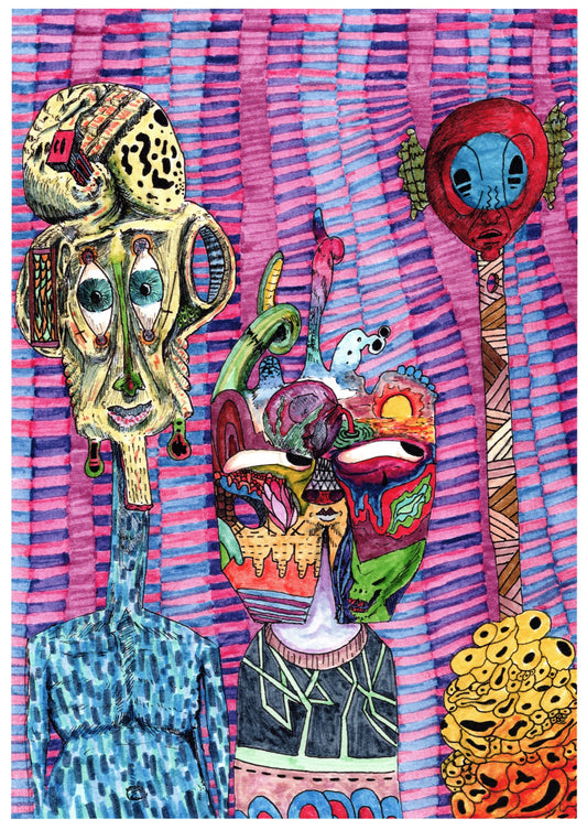 "THREE WISE MEN" PRINT
